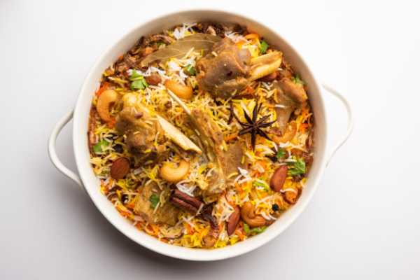 Hyderabadi Goat Dum Biryani (Family Pack)