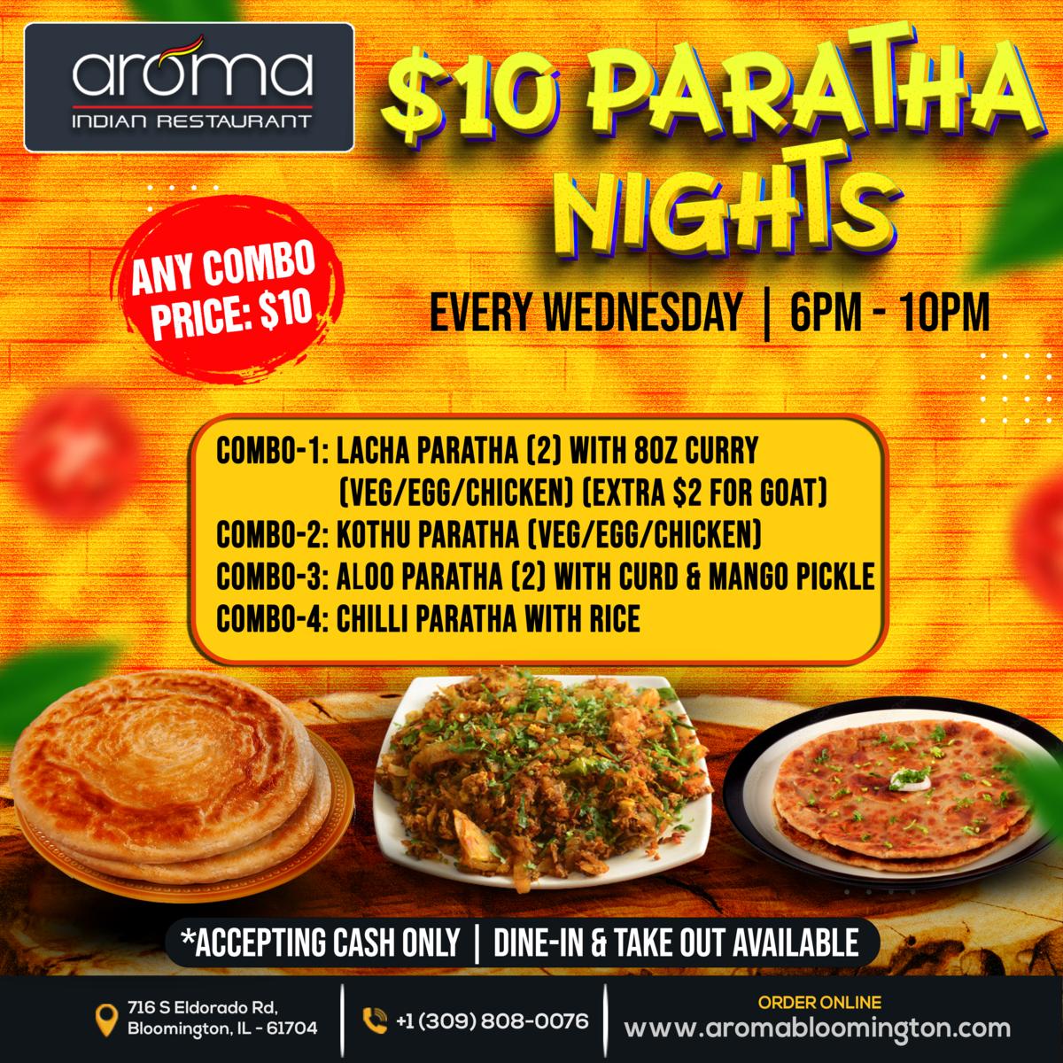 $10 Paratha Nights