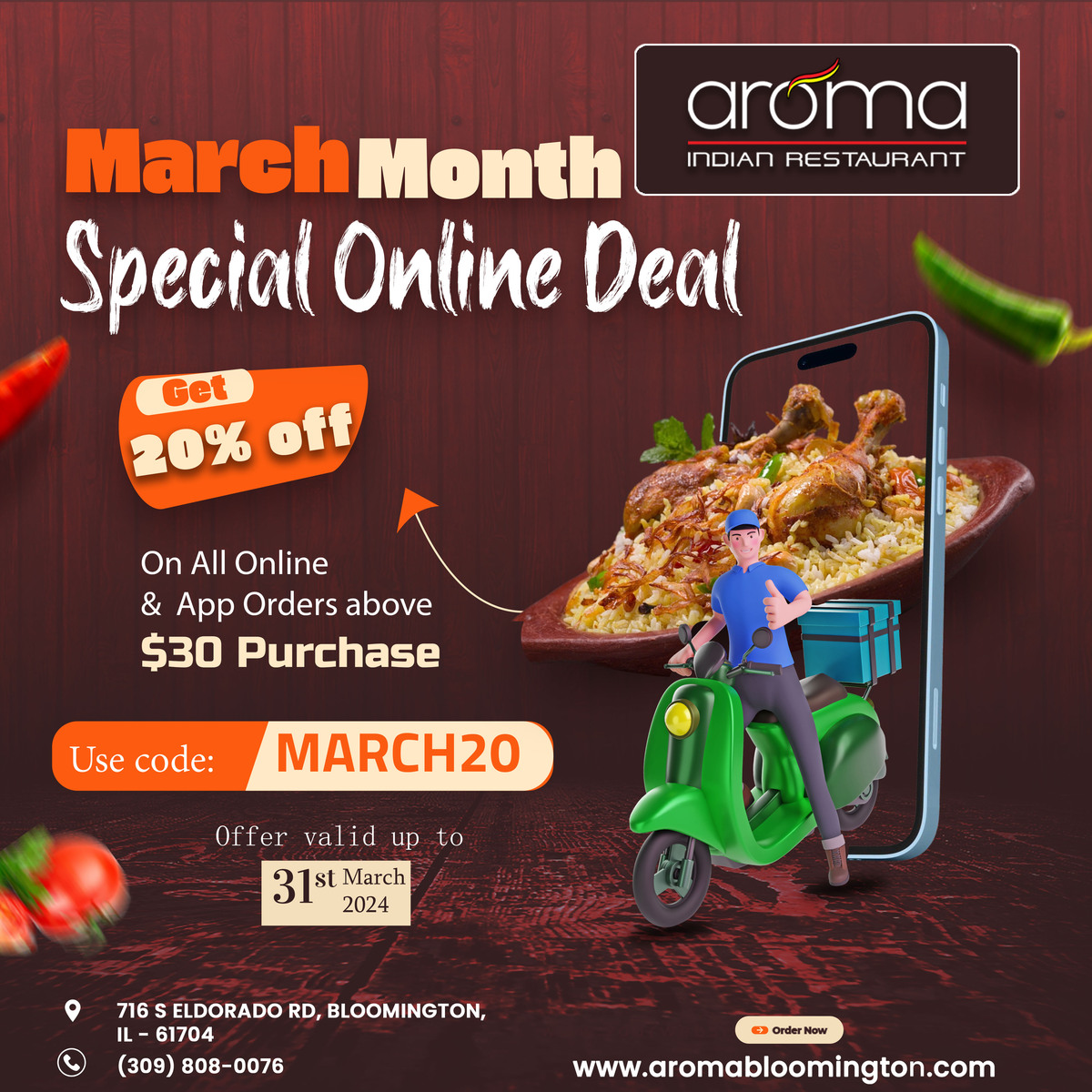 March Month Special Online Deal
