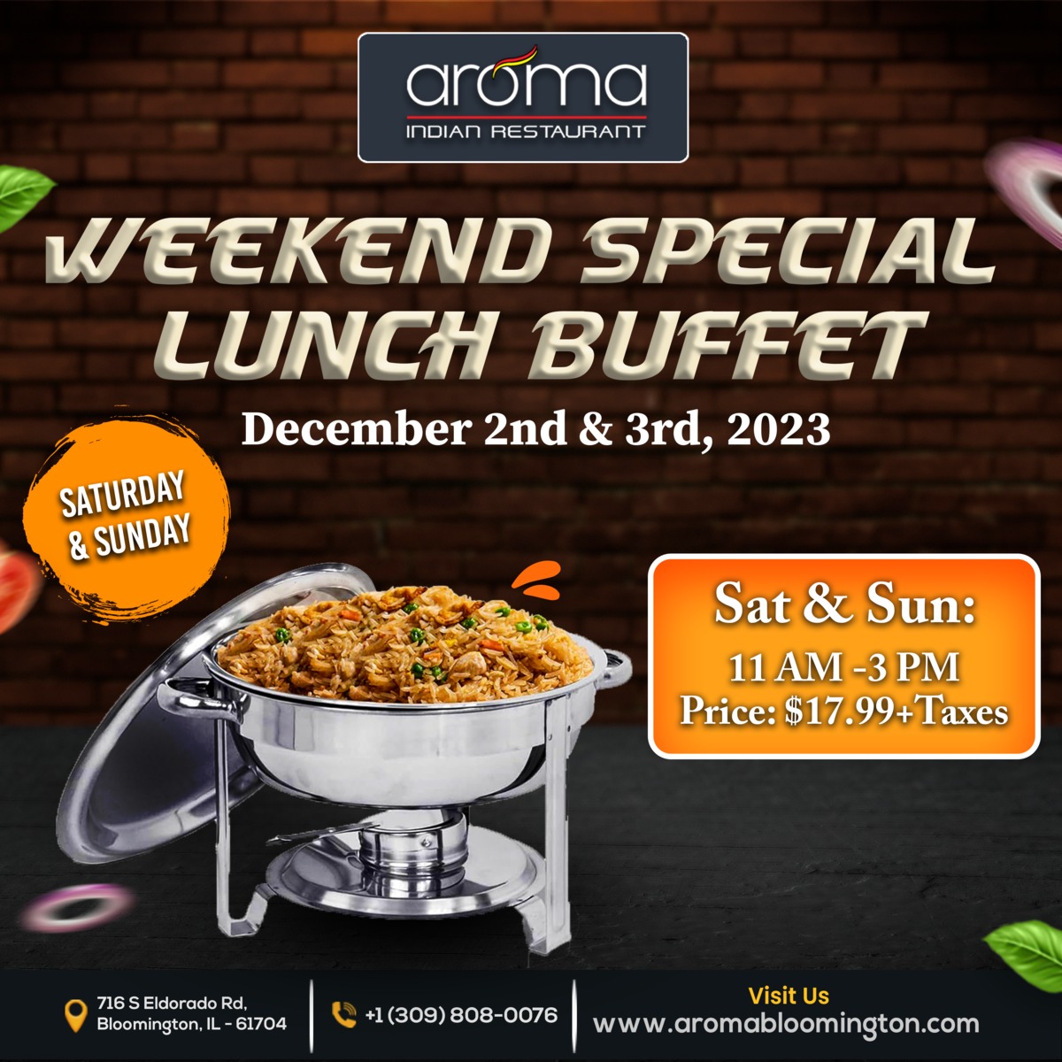 Weekend Special Lunch Buffet