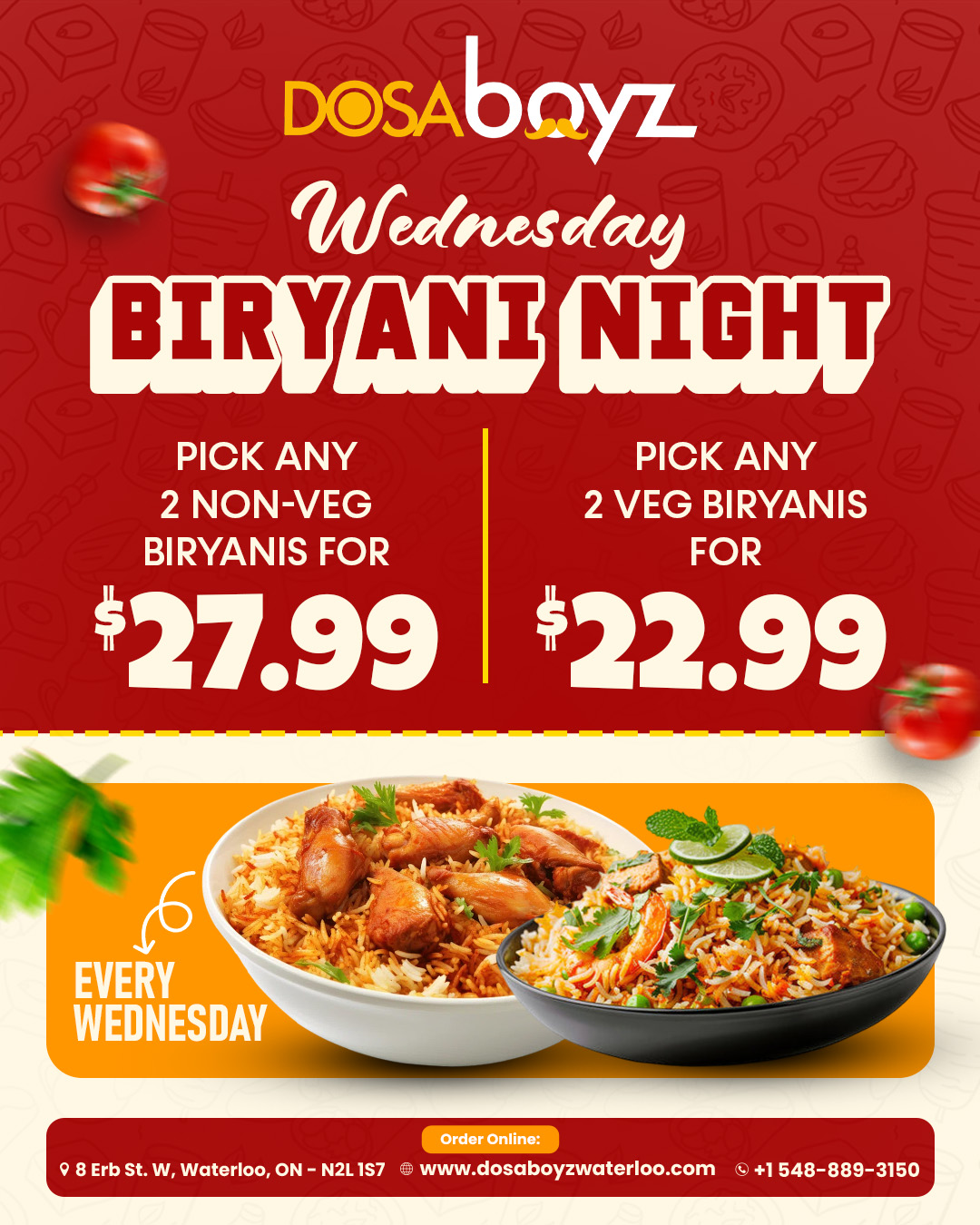 Wednesday Biryani Night