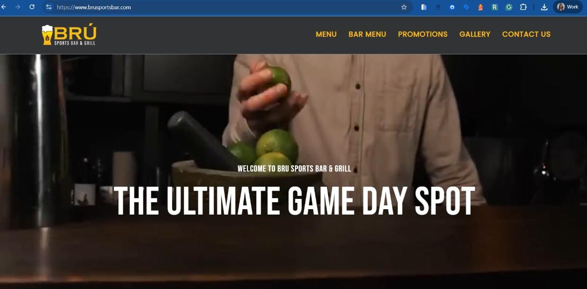 Logo of BRU Sports Bar & Grill - Irving, TX