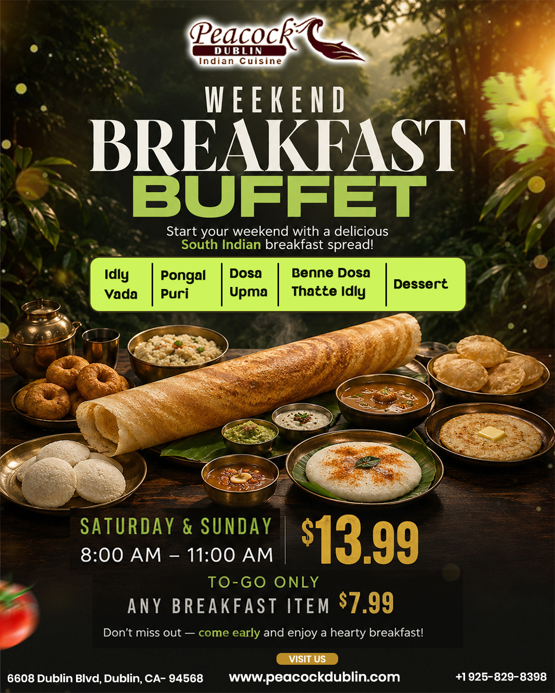 Weekend Breakfast Buffet