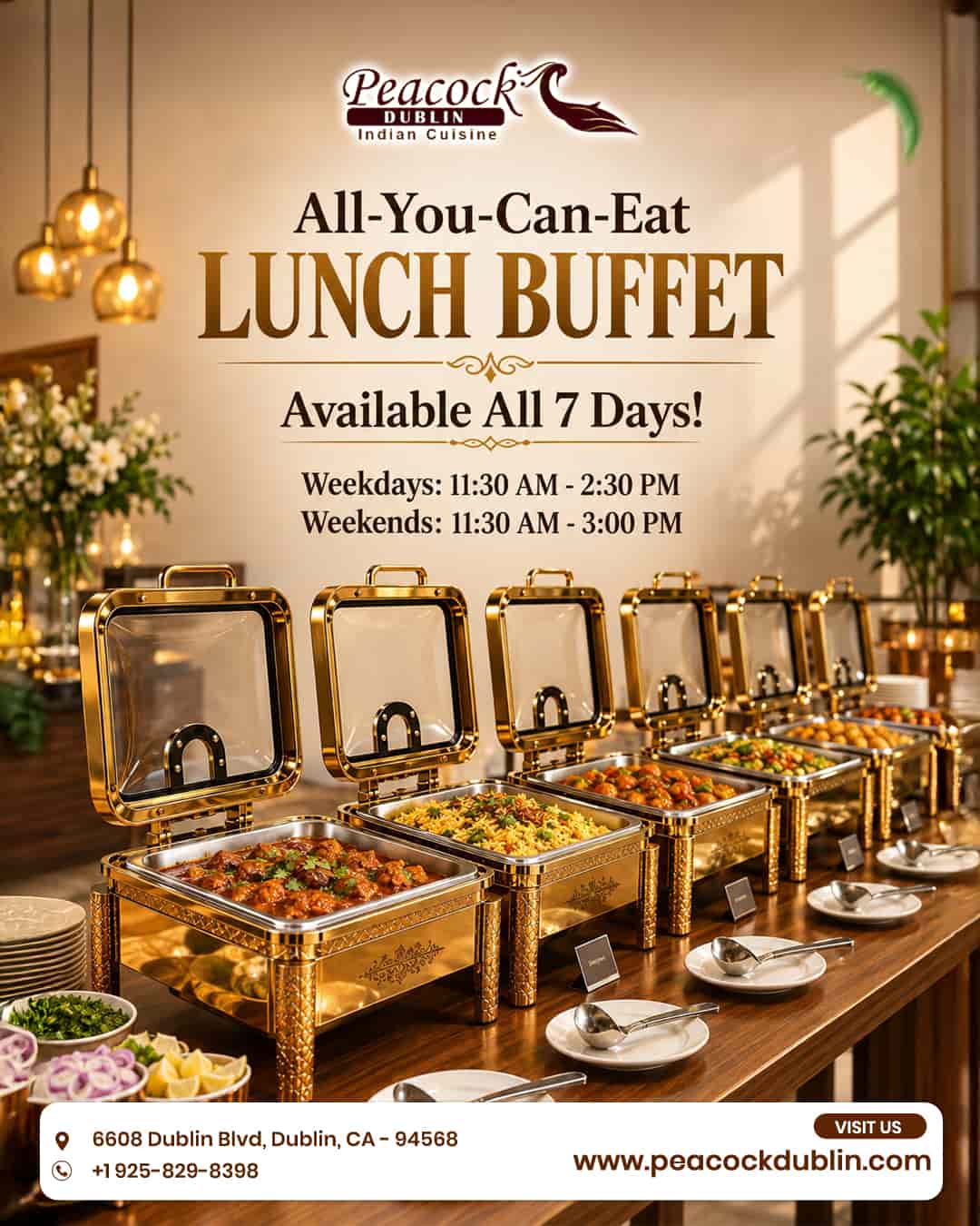 All You Can Eat Lunch Buffet