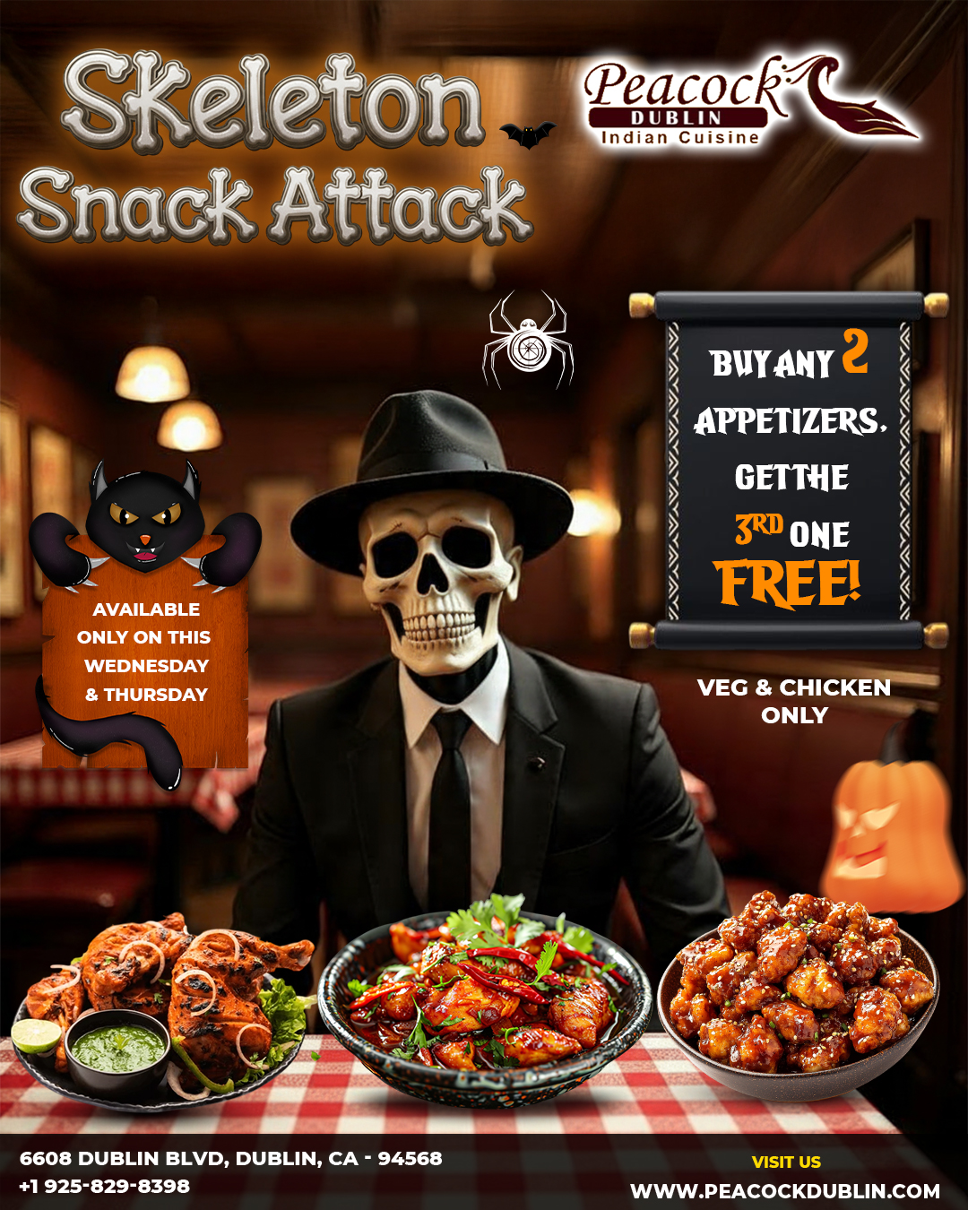 Skeleton Snack Attack
