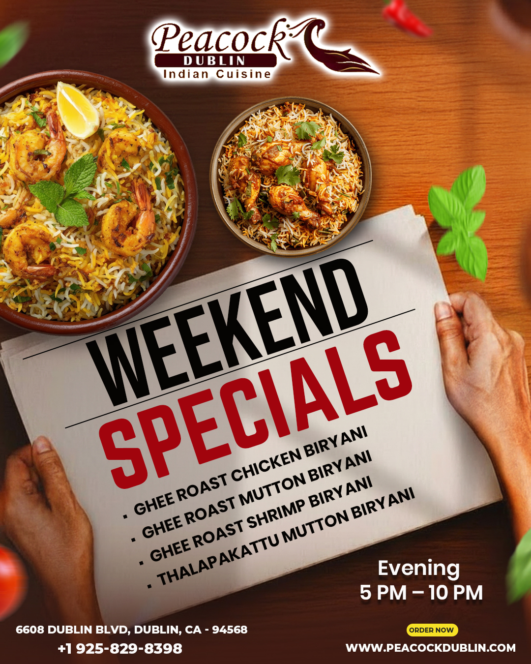 Weekend Specials