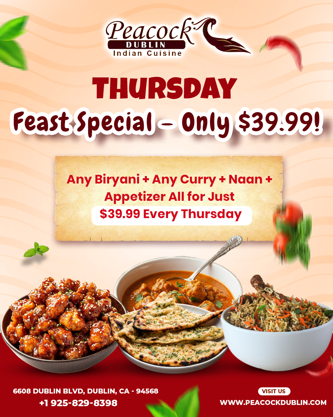 Thursday Feast Special