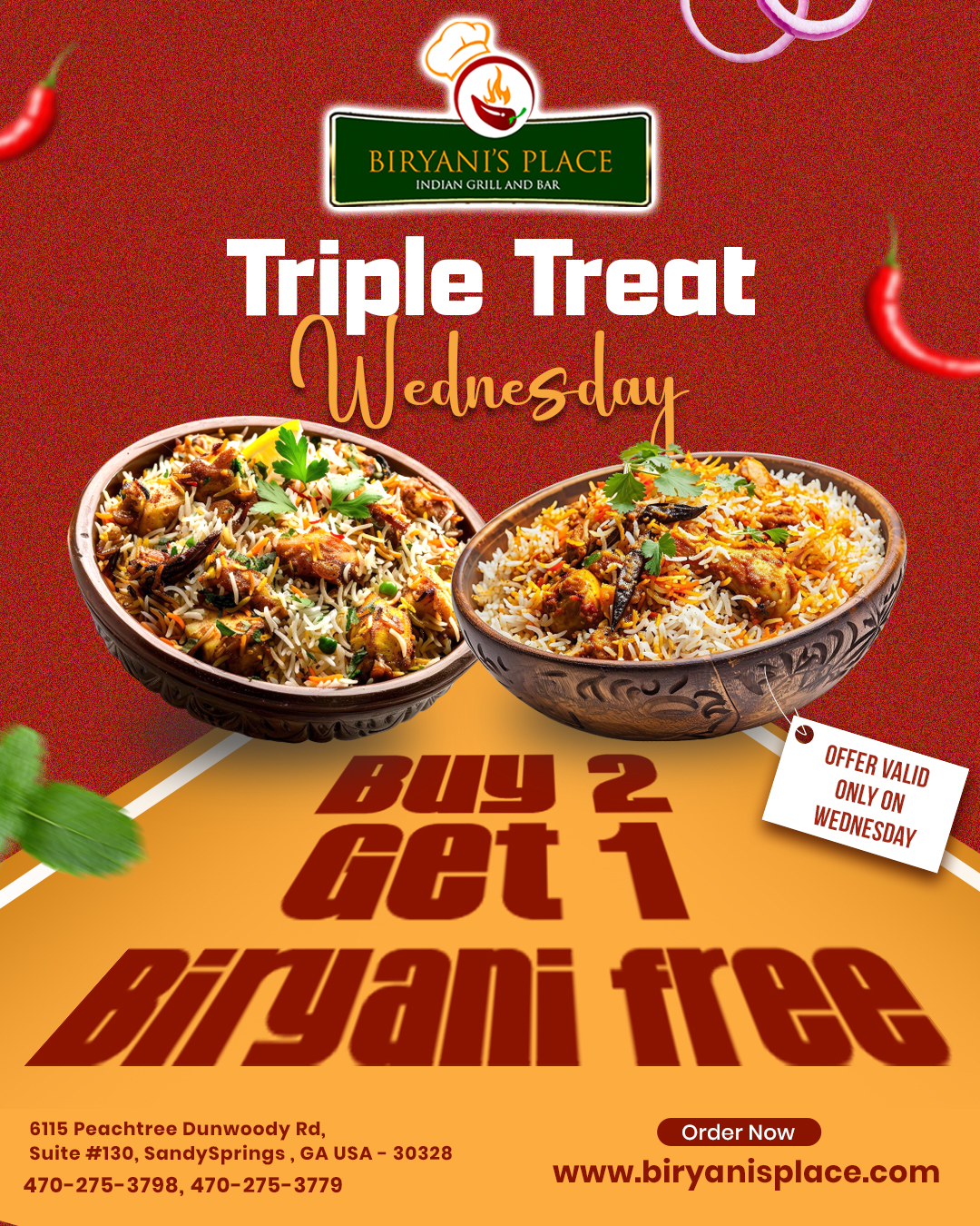 Triple Treat Wednesday 