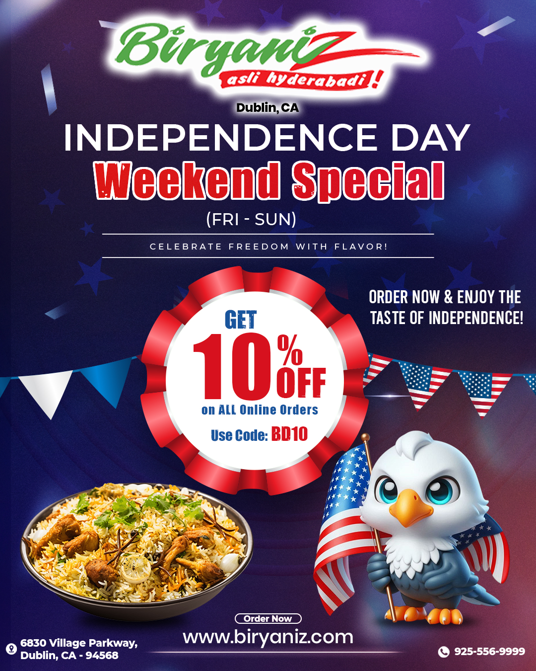 Independence Day Weekend Special