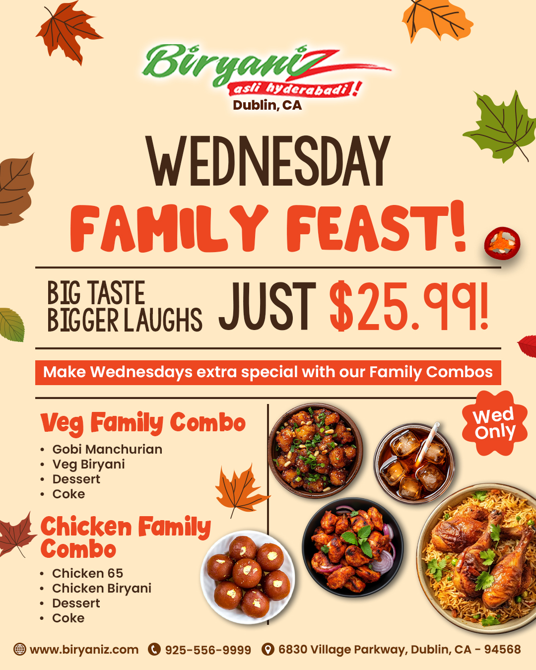 Wednesday Family Feast
