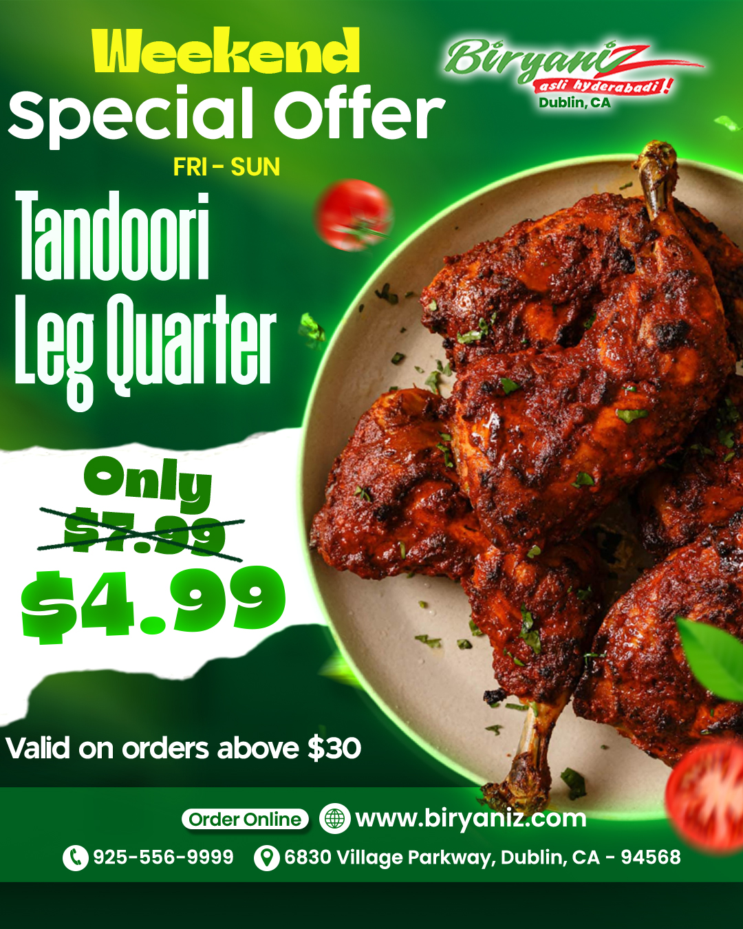 Weekend Special Offer