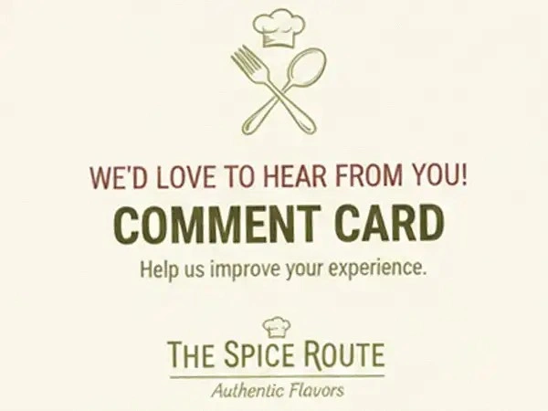 Comment-card