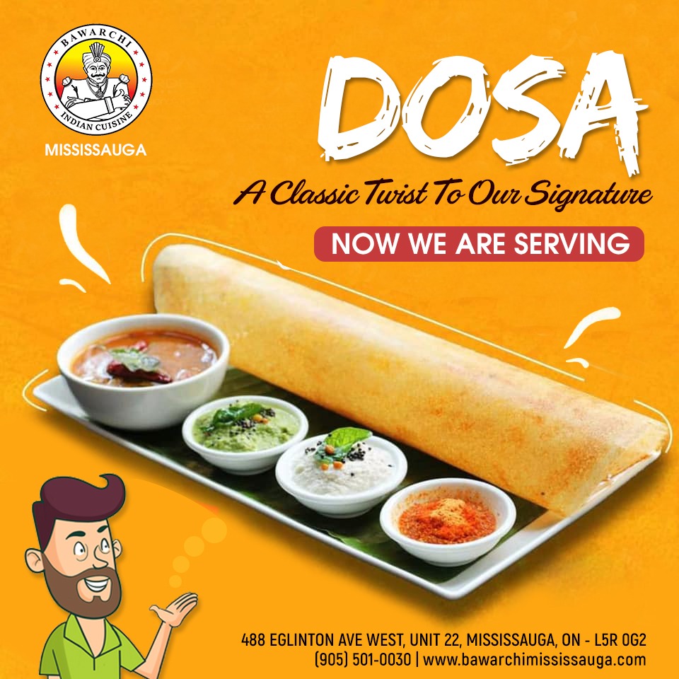 Dosa near me in Mississauga 
