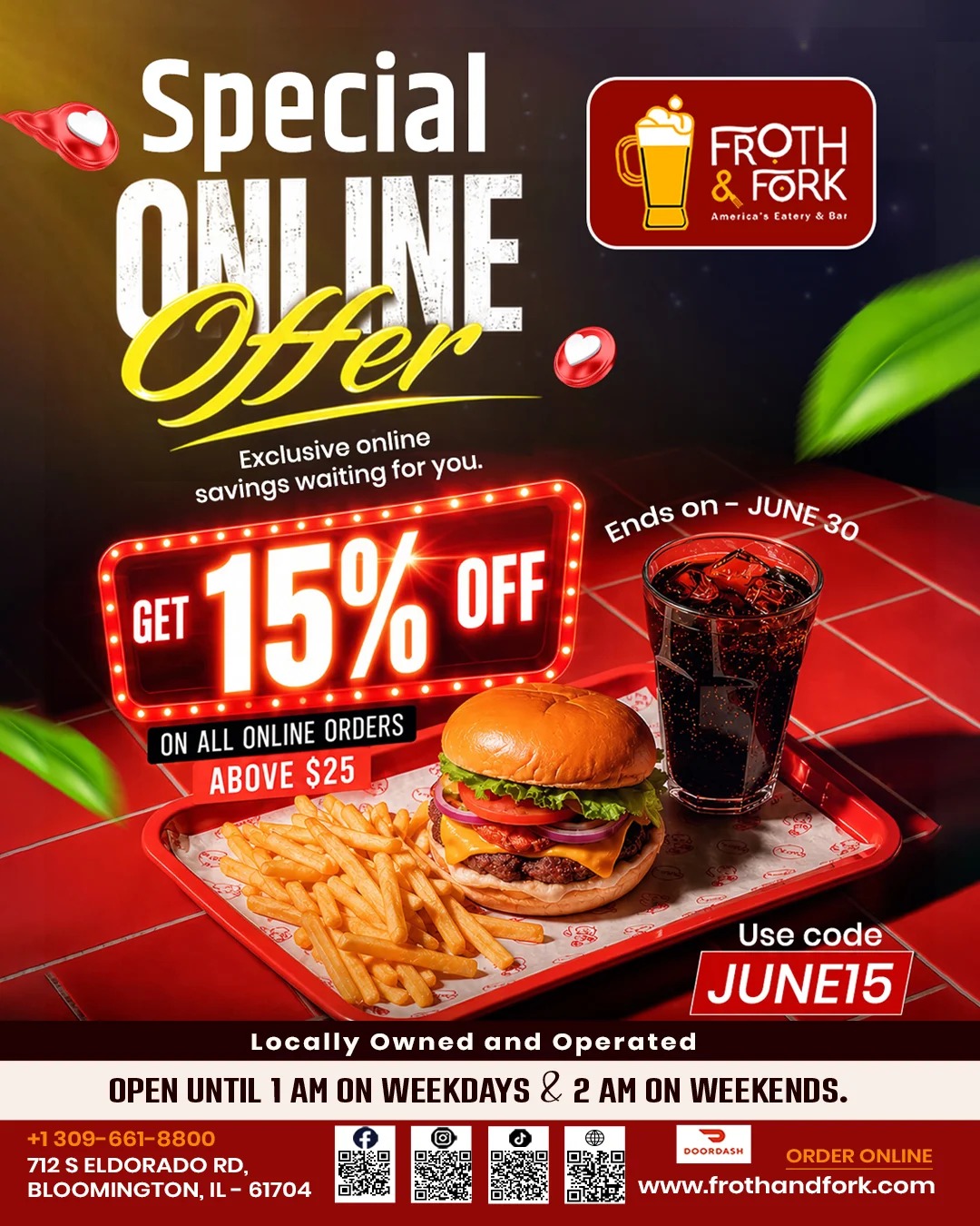 JUNE SPECIAL ONLINE OFFER