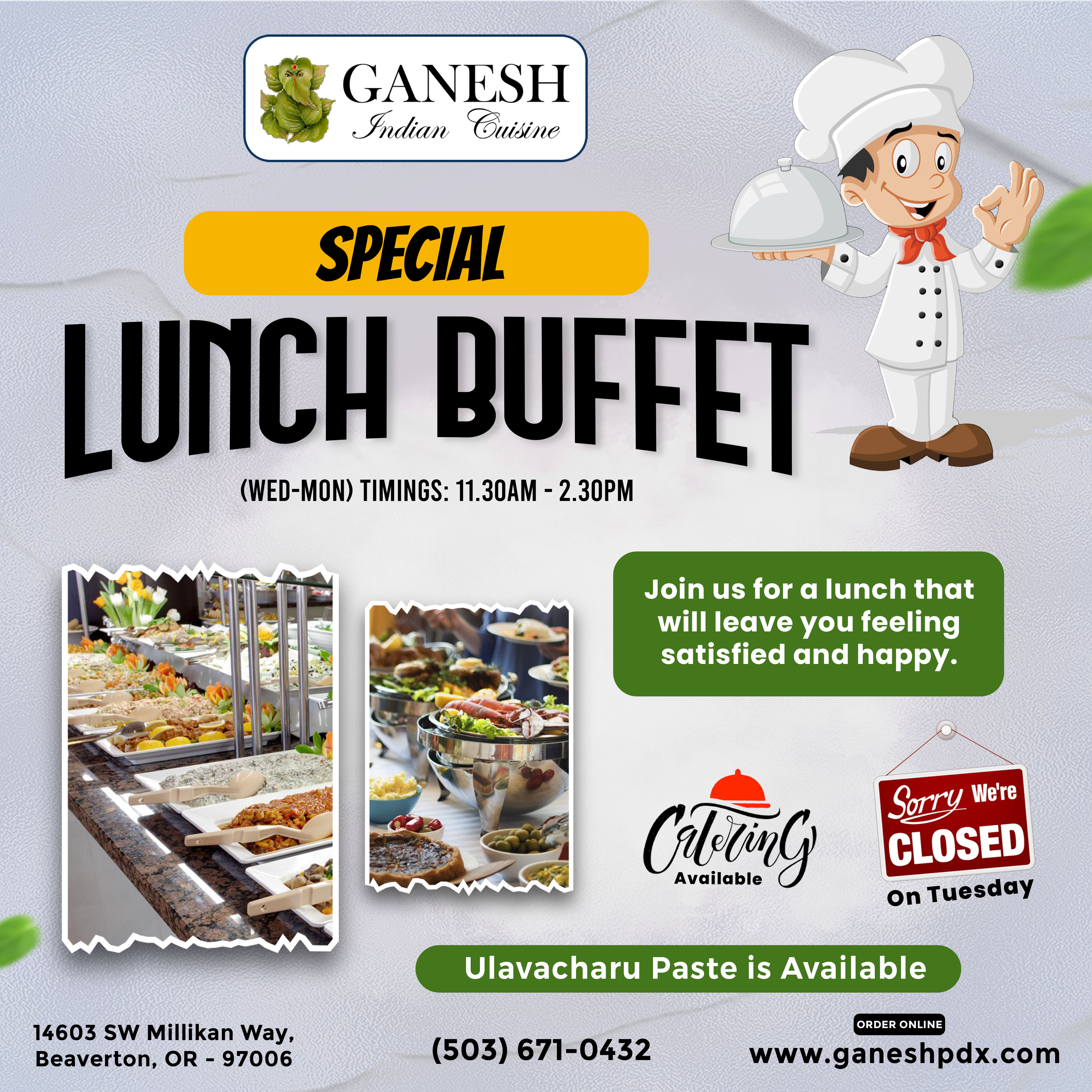 Special Lunch Buffet