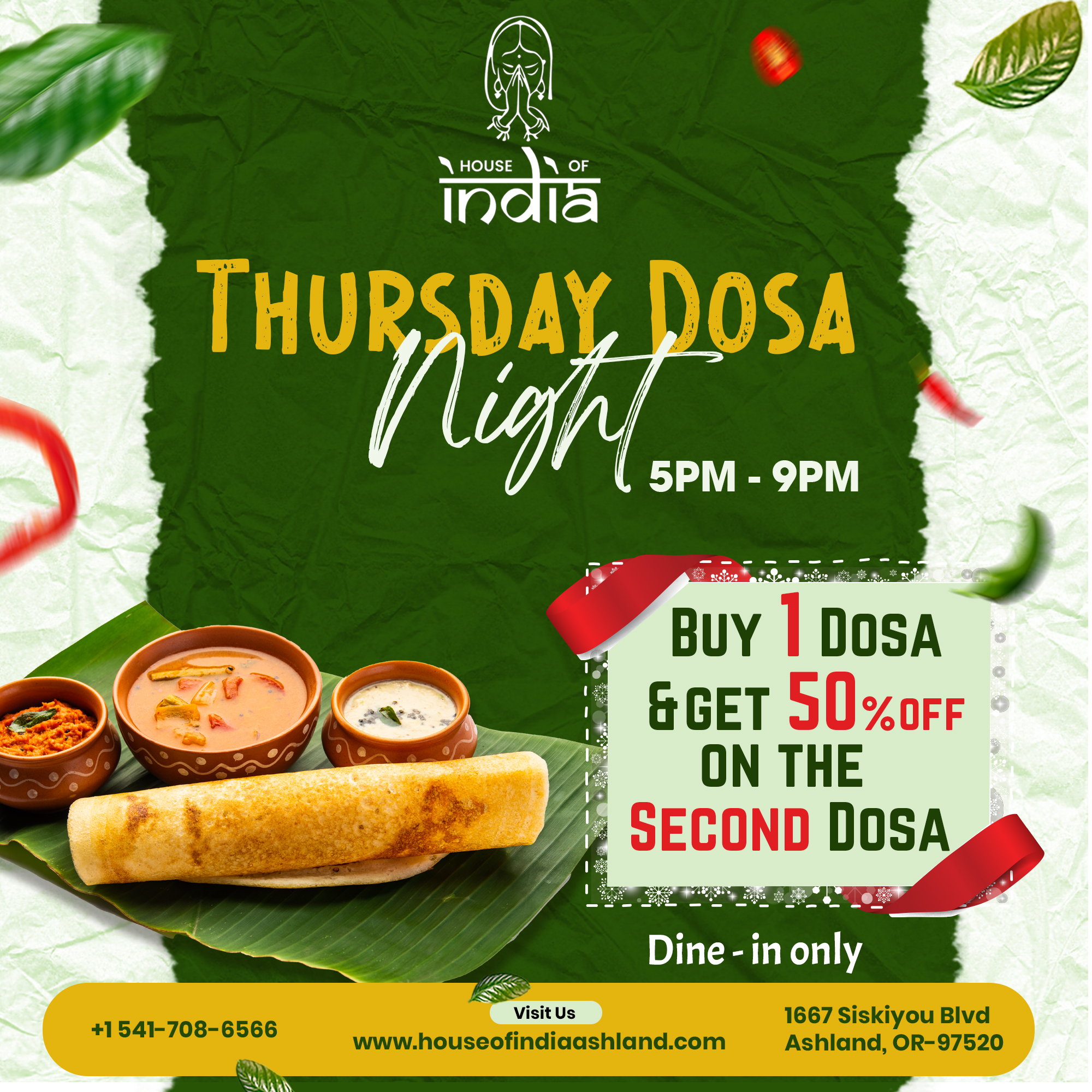 Thursday Dosa Night
