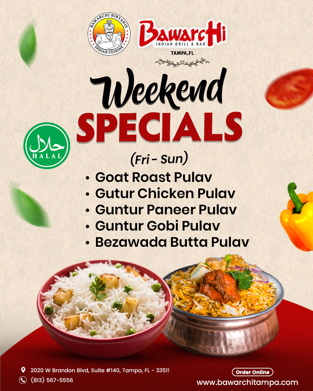Weekend Specials