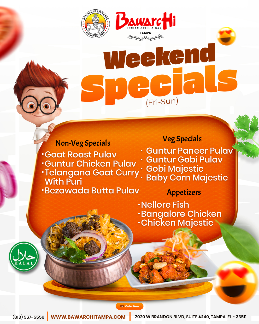 Weekend Specials