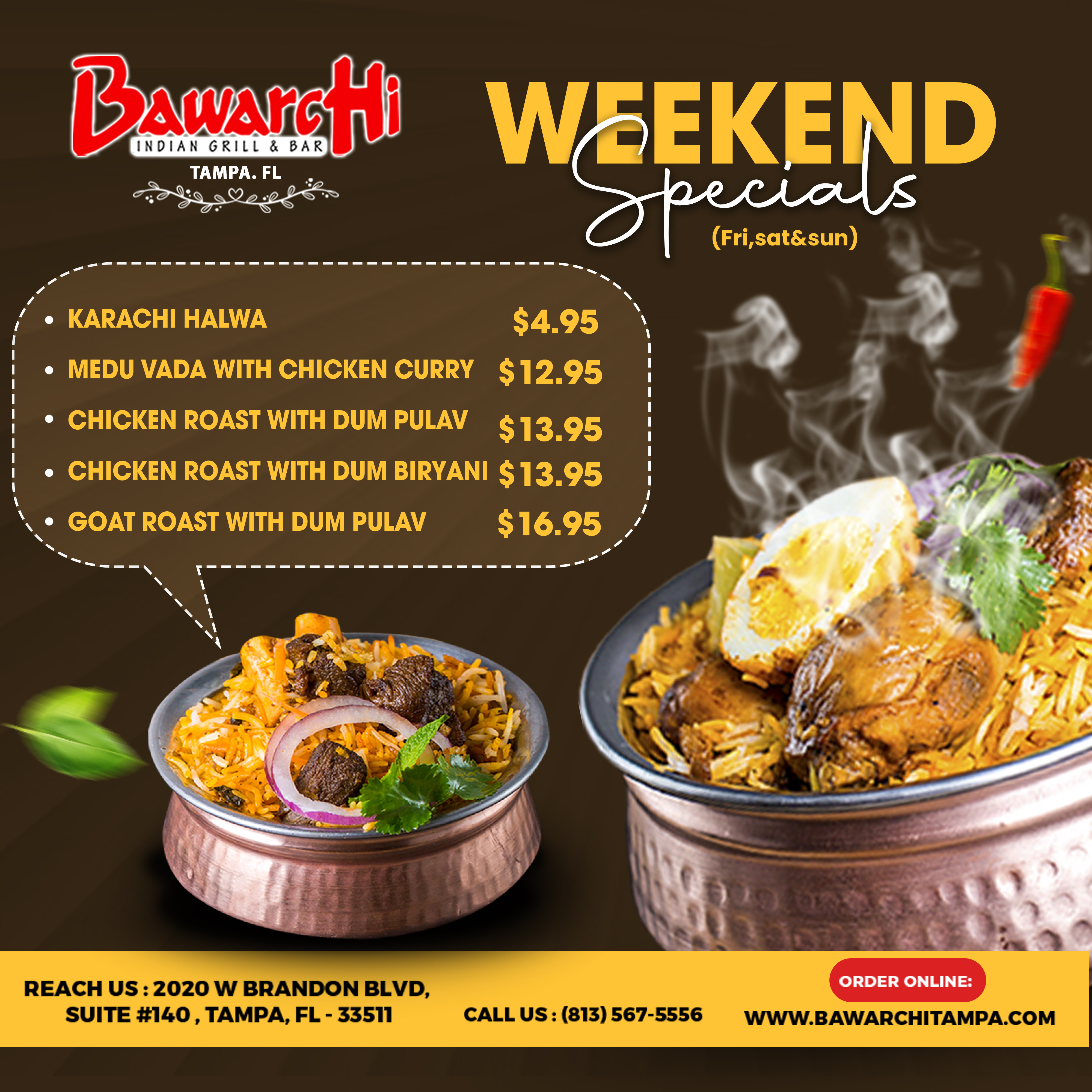Weekend Specials