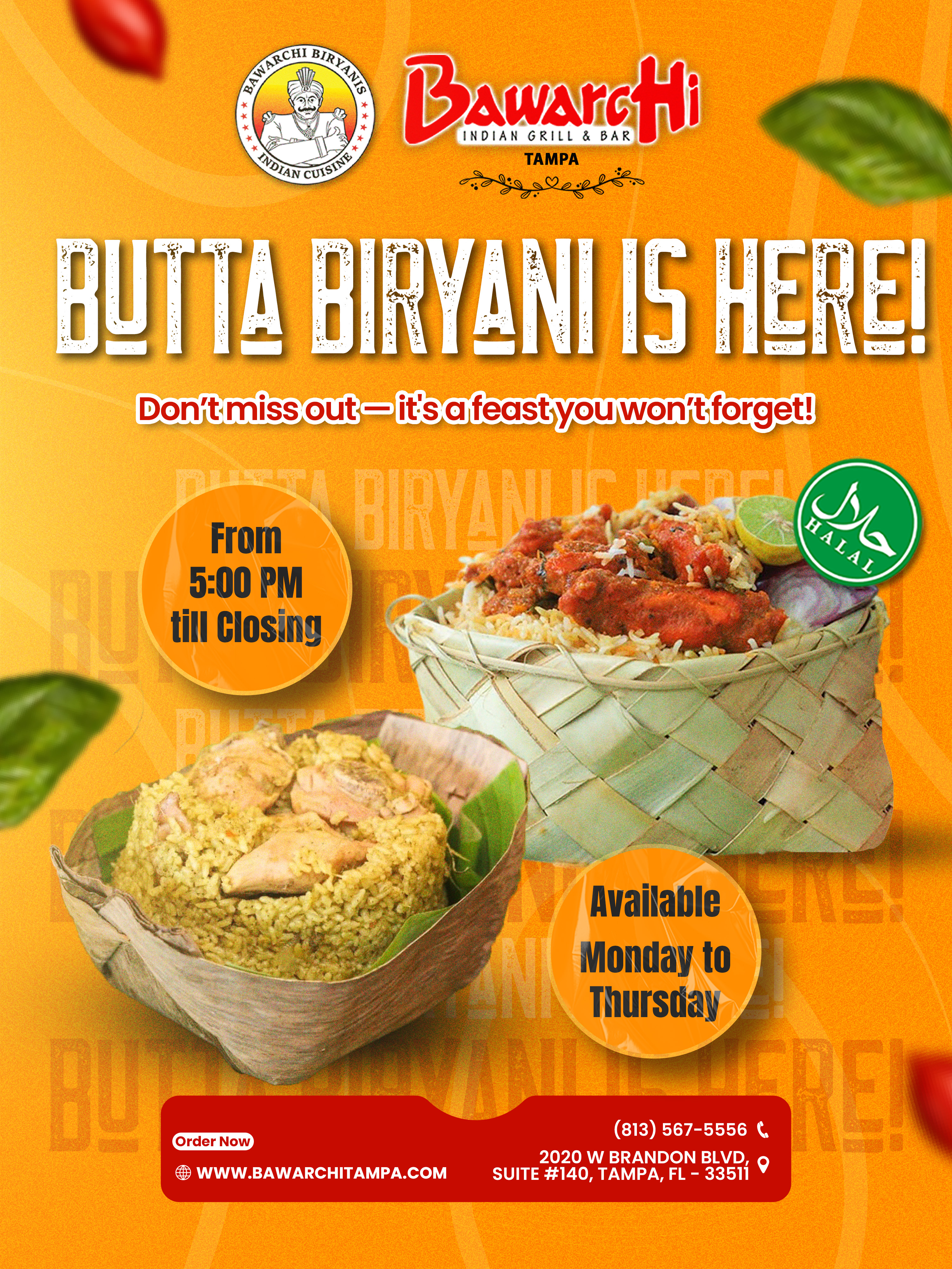 Butta Biryani Available 