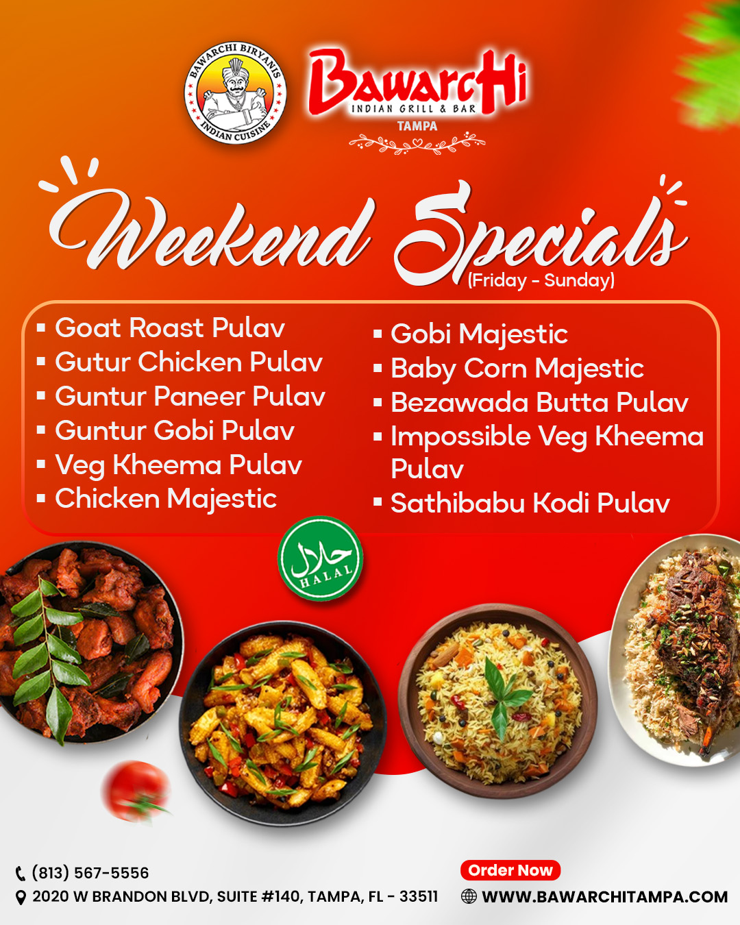 Weekend Specials