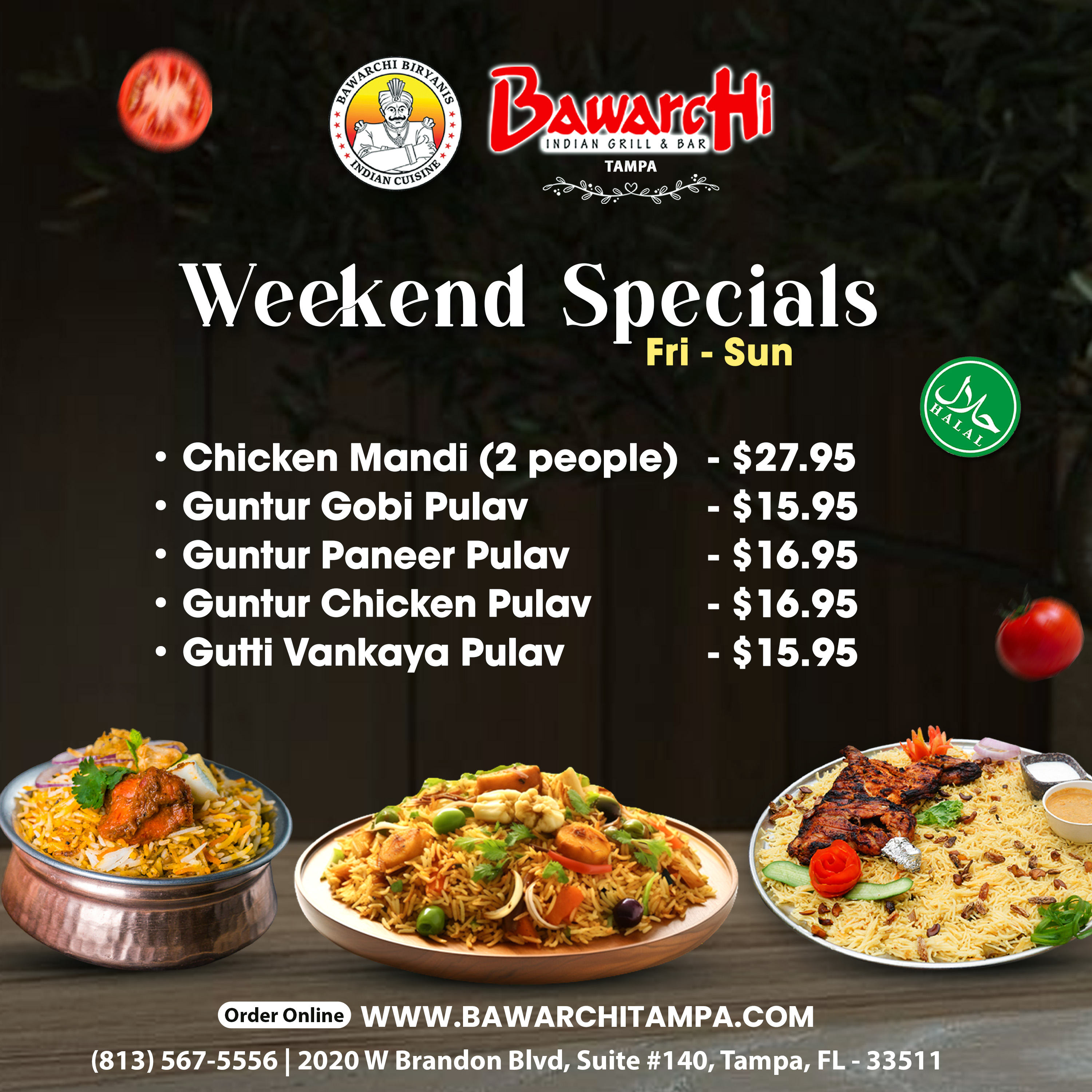 Weekend Specials