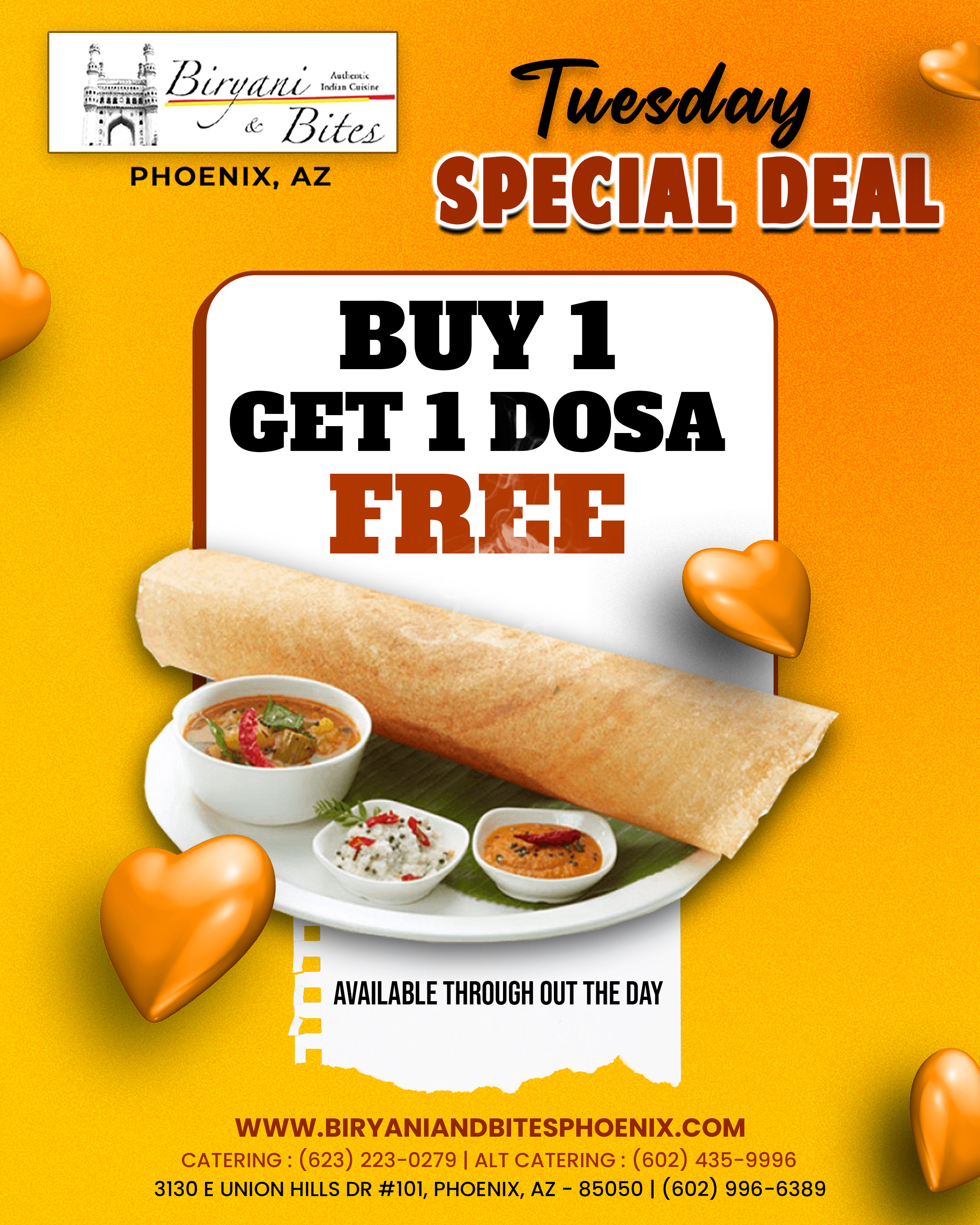 Tuesday Special Offer