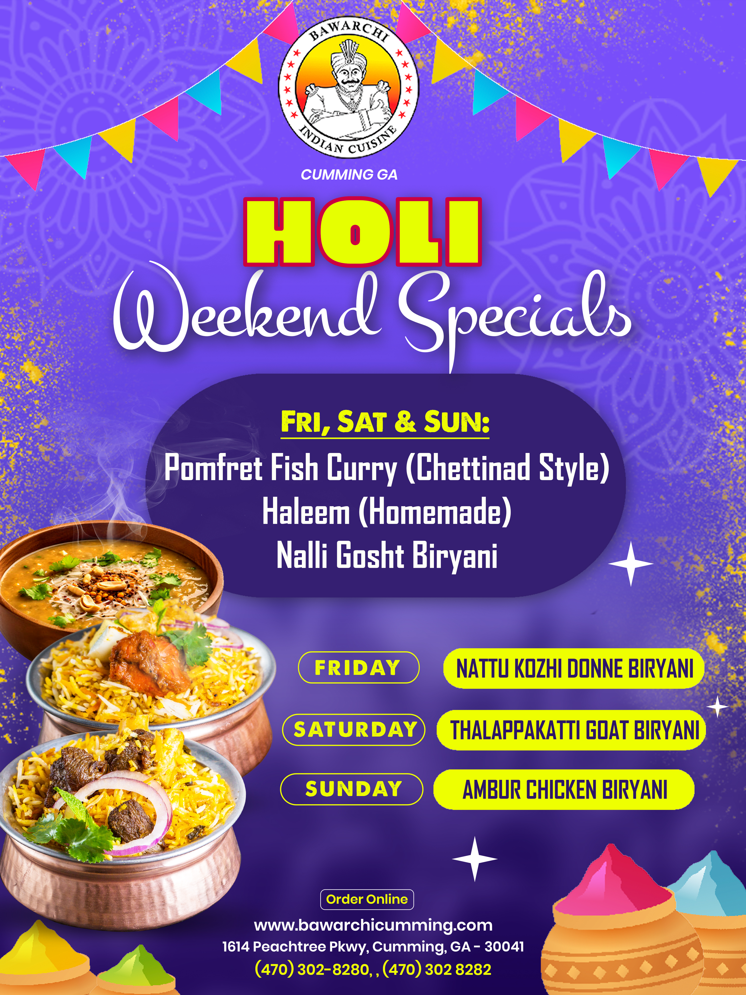Weekend Specials