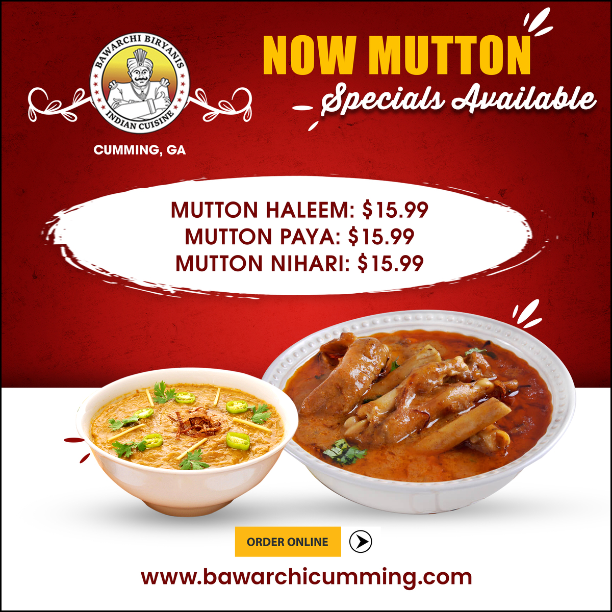 Mutton specials