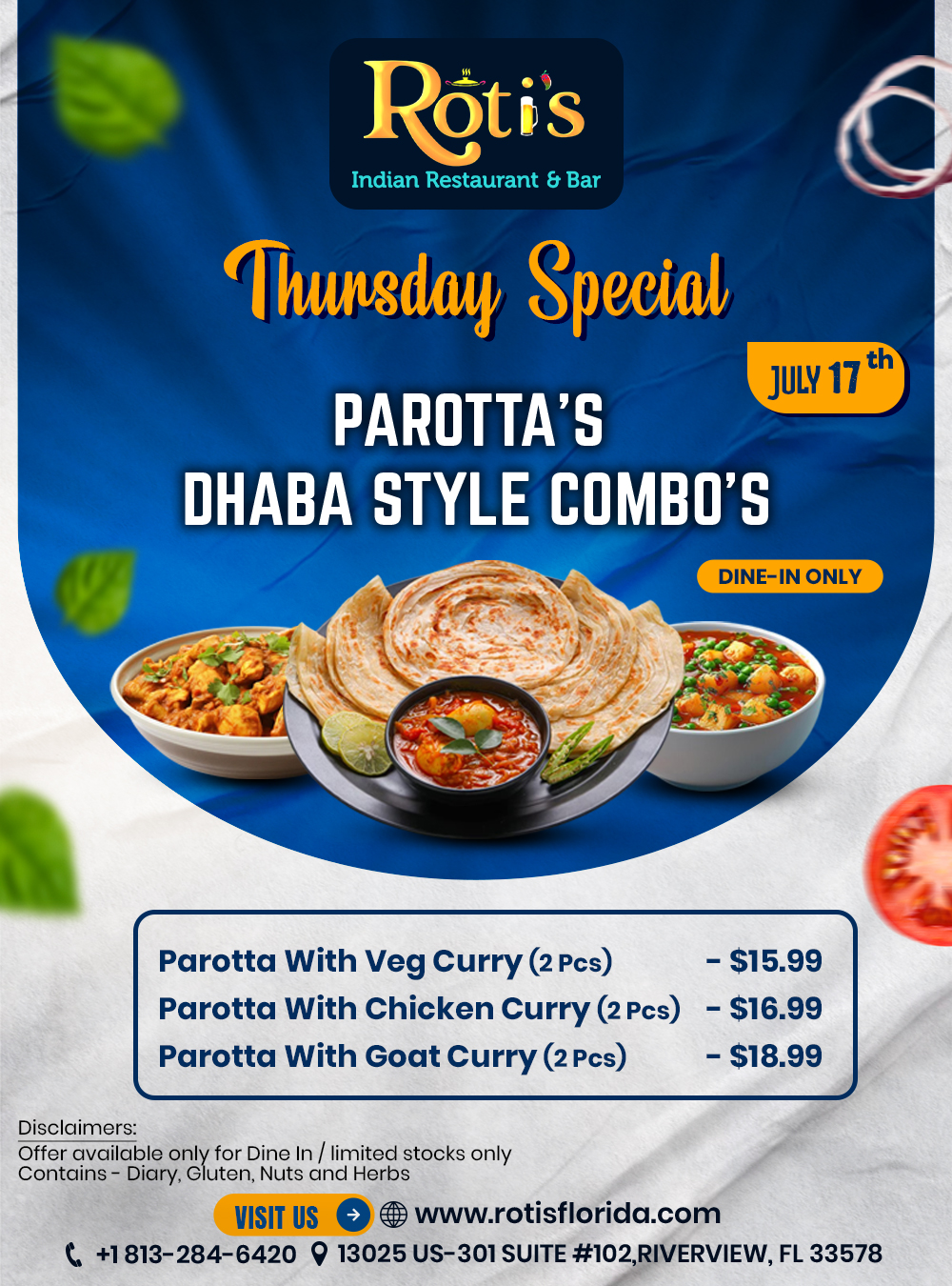 Thursday Biryani Special