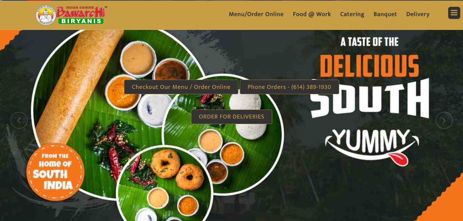 Bawarchi Indian Cuisine - Columbus, OH