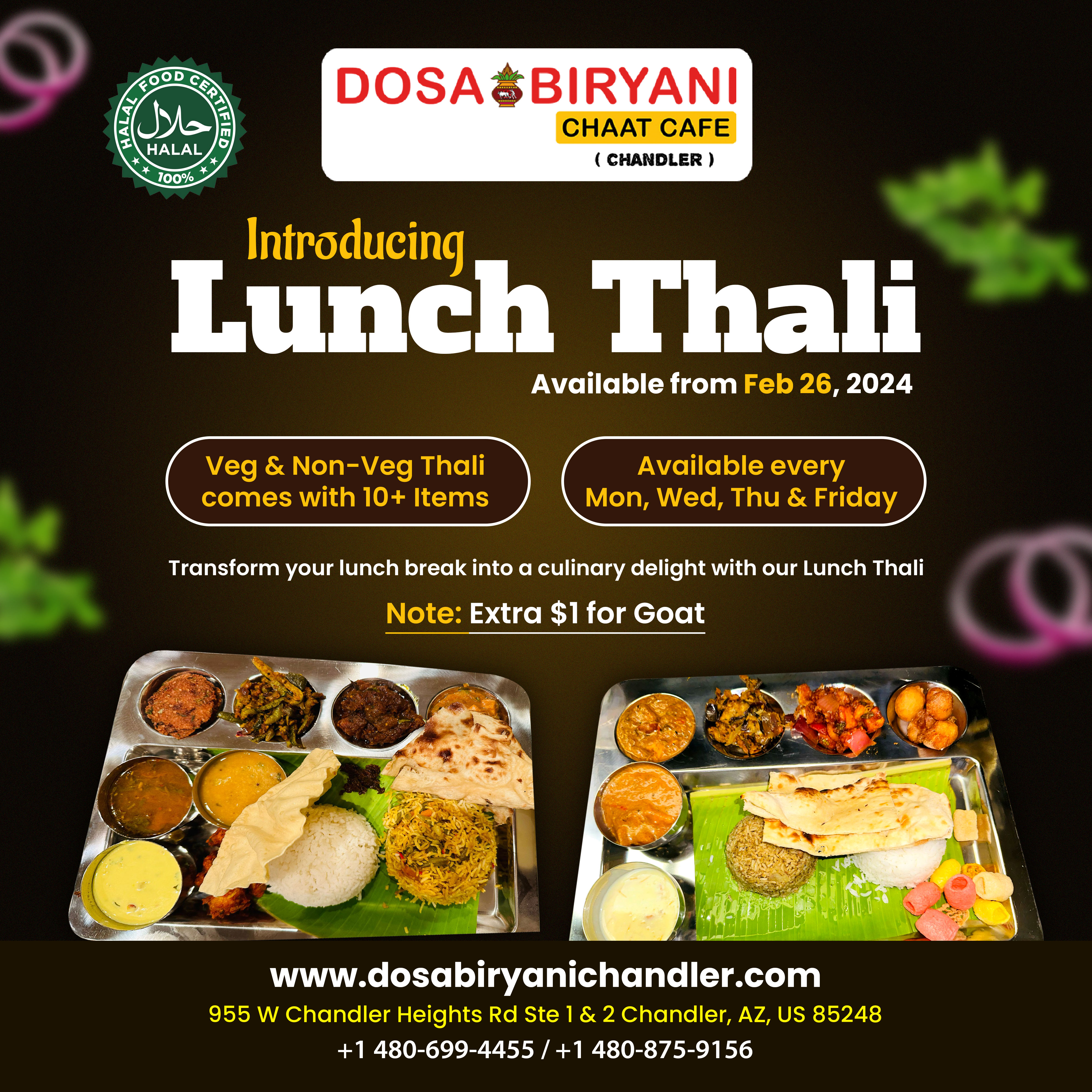 Introducing Lunch Thali