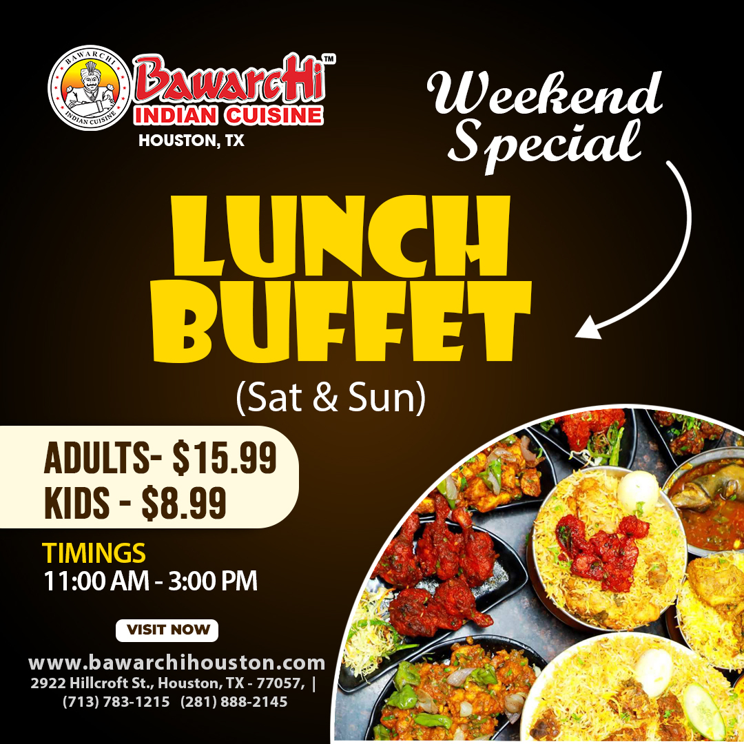 Weekend Special buffet 