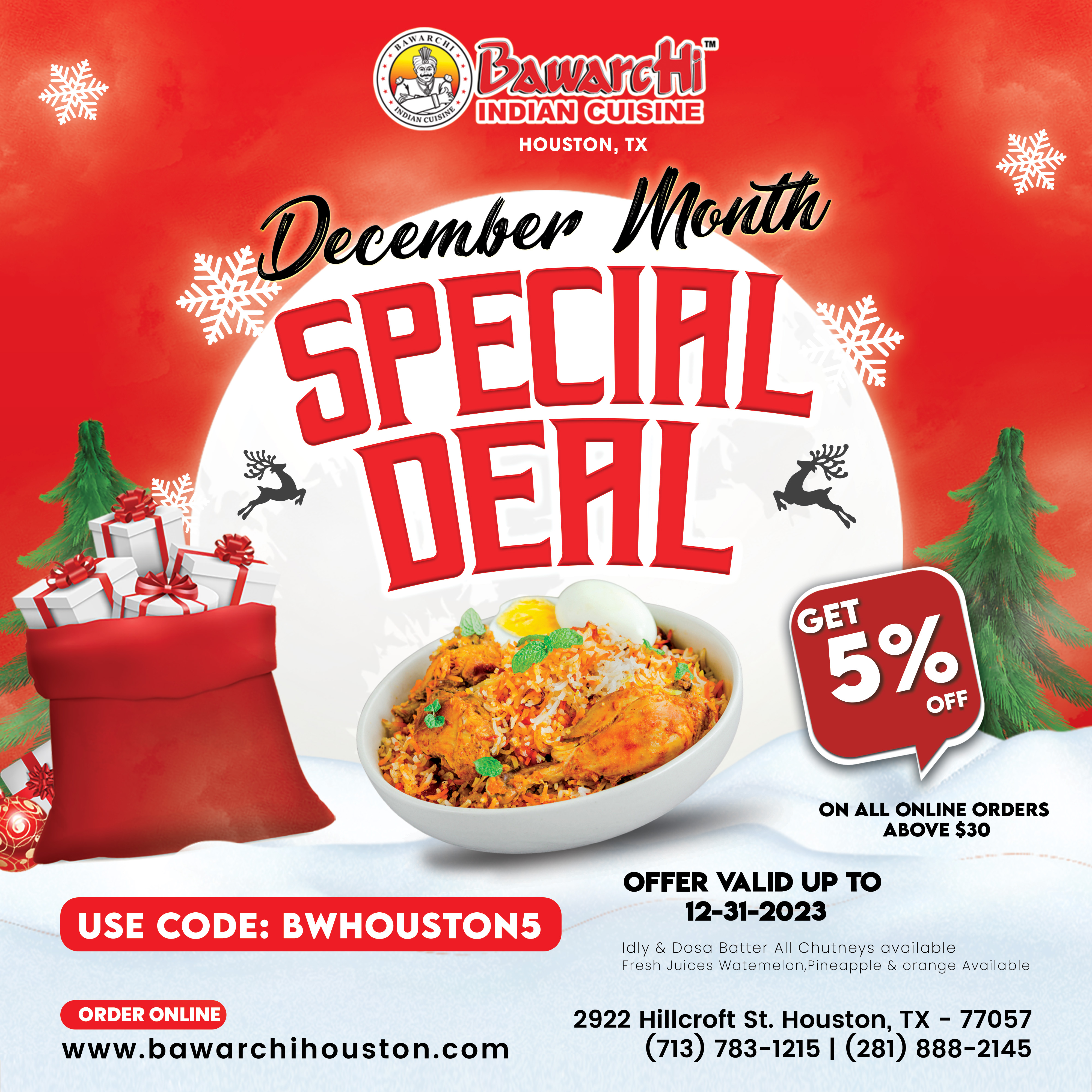 December month special deal
