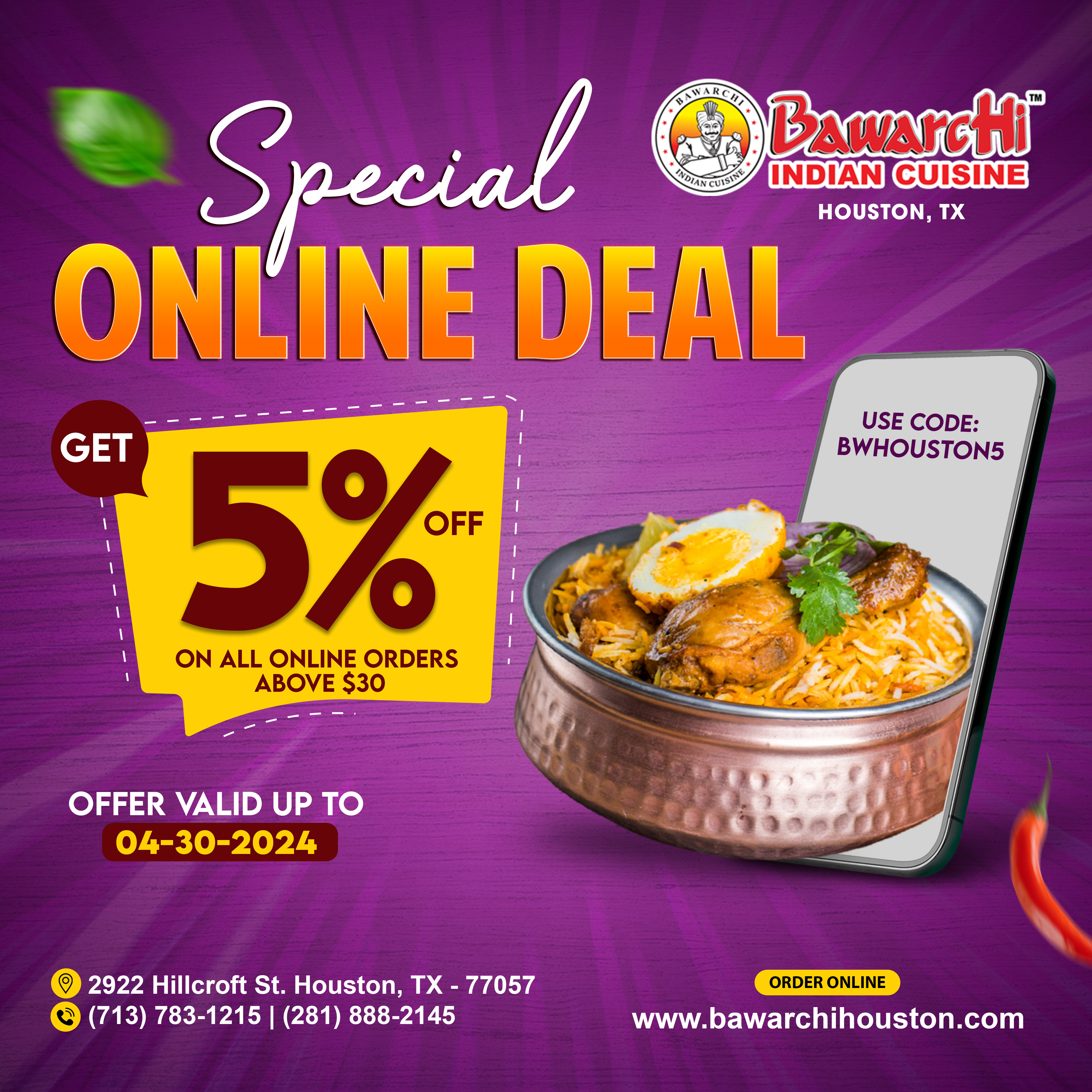 Special Online Deal