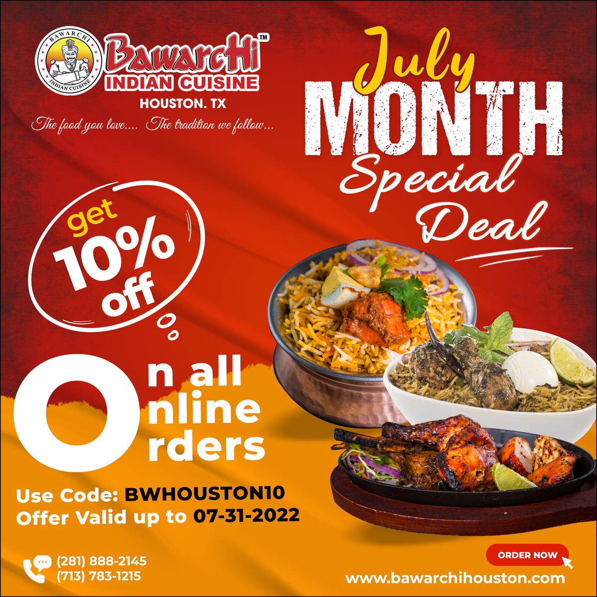 July Month Special Deal 