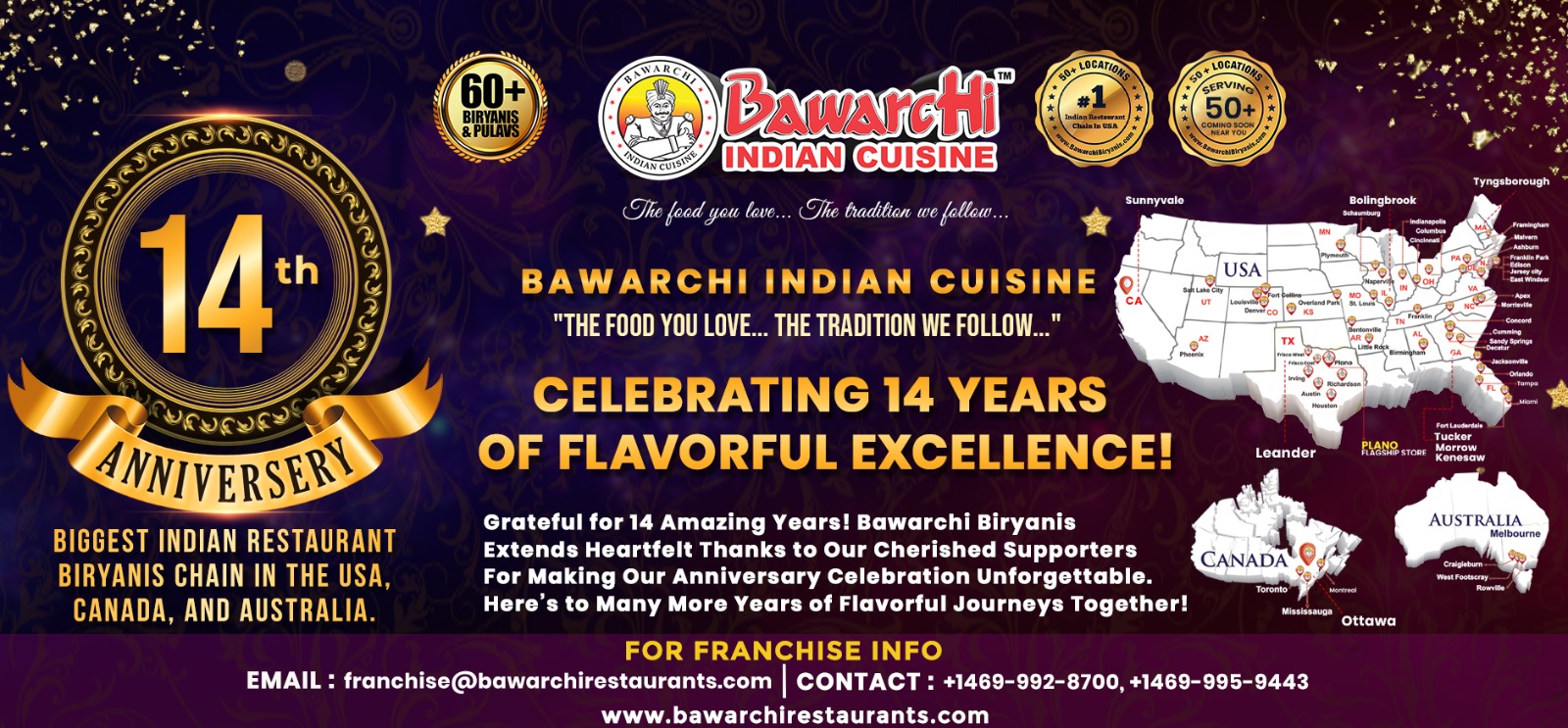 Bawarchi Plano TX 8th_Anniversary