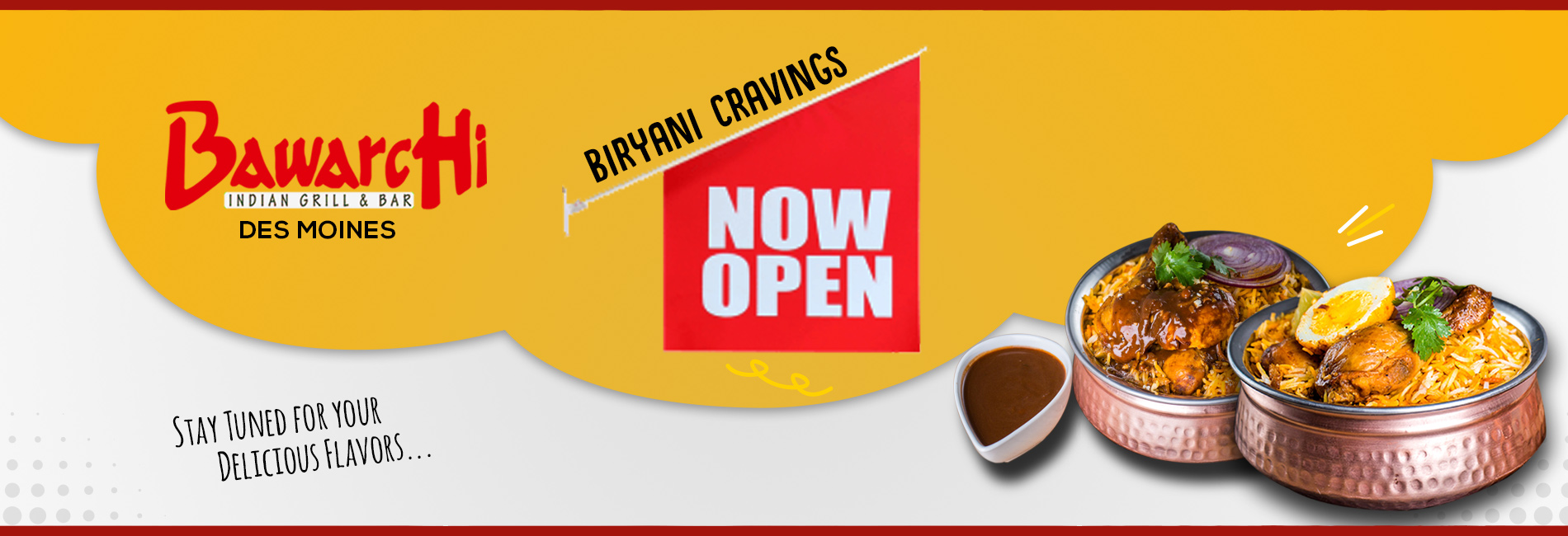 Bawarchi Maryland - Now Open