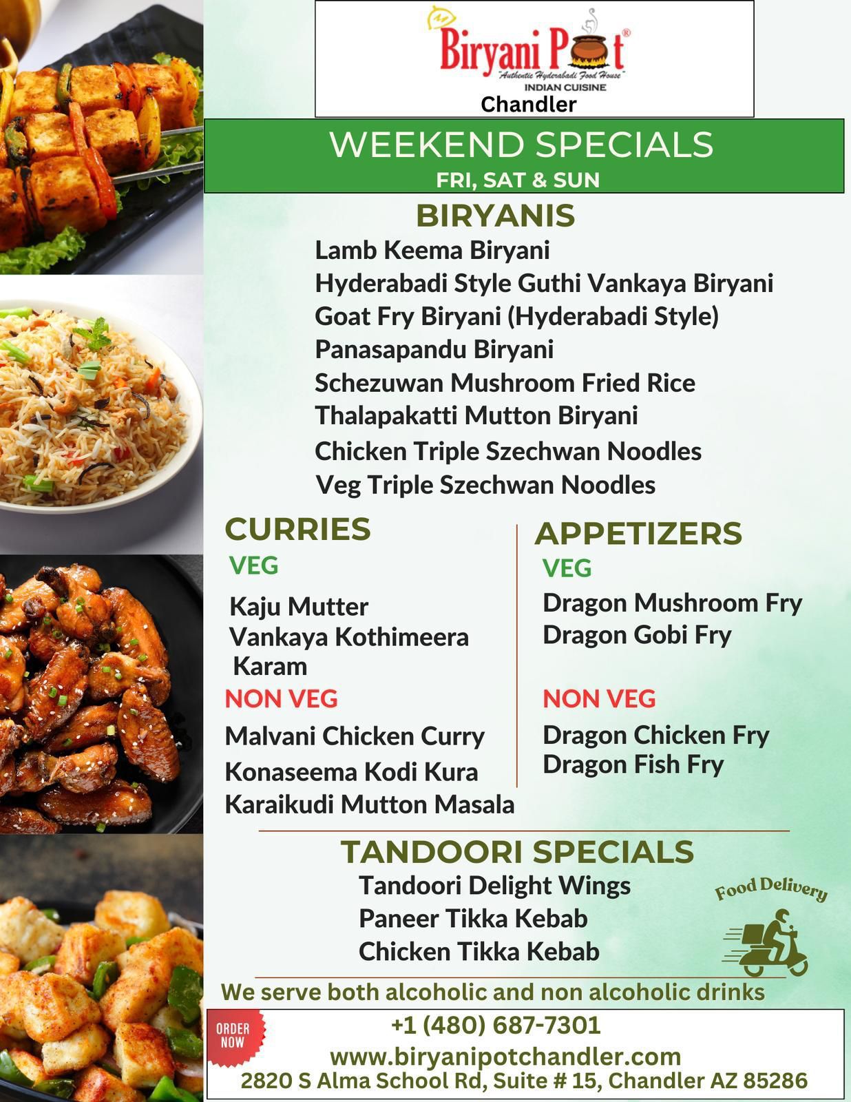 Weekend Specials