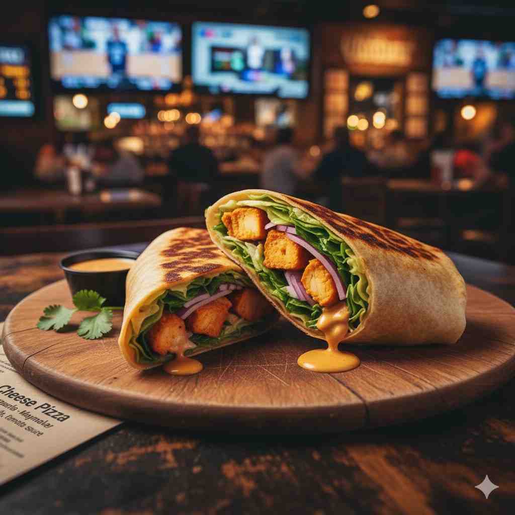 Butter Chicken Wrap