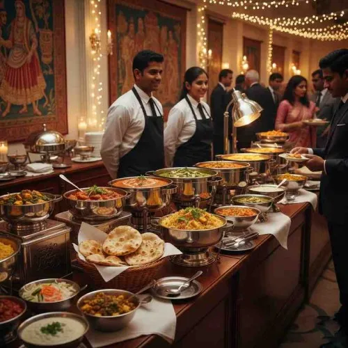 paradise catering staff