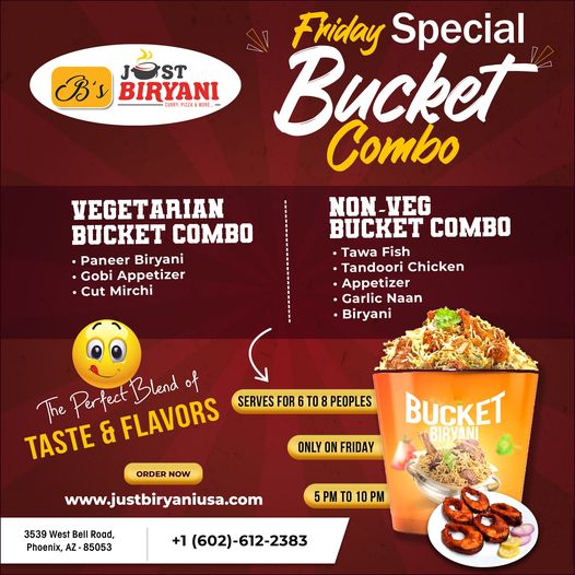 Friday Special Bucket Combo