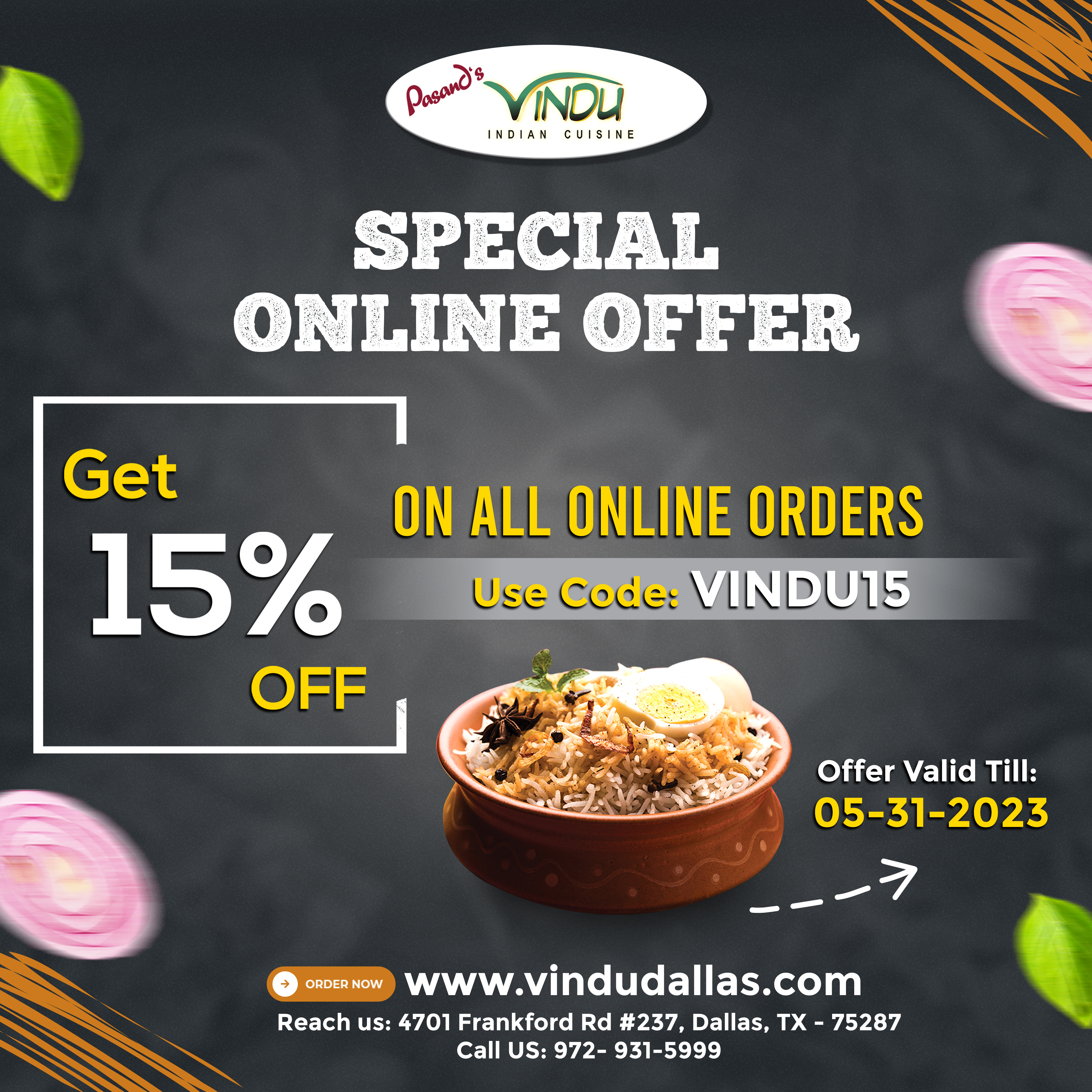 Special Online Offer
