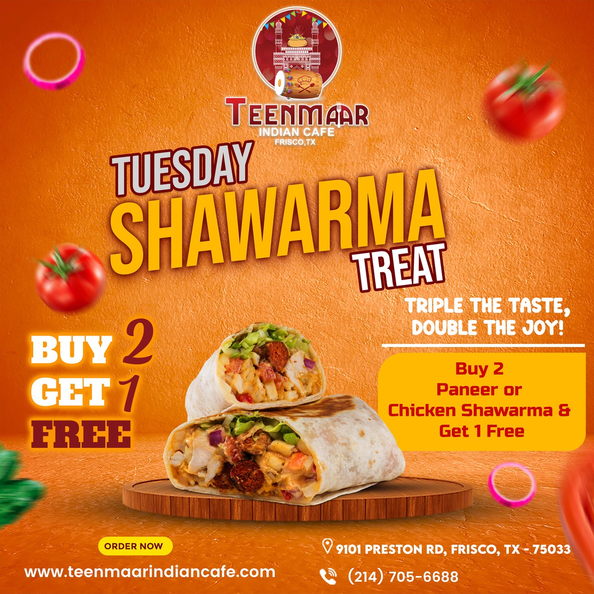 Tuesday Shawarma Treat