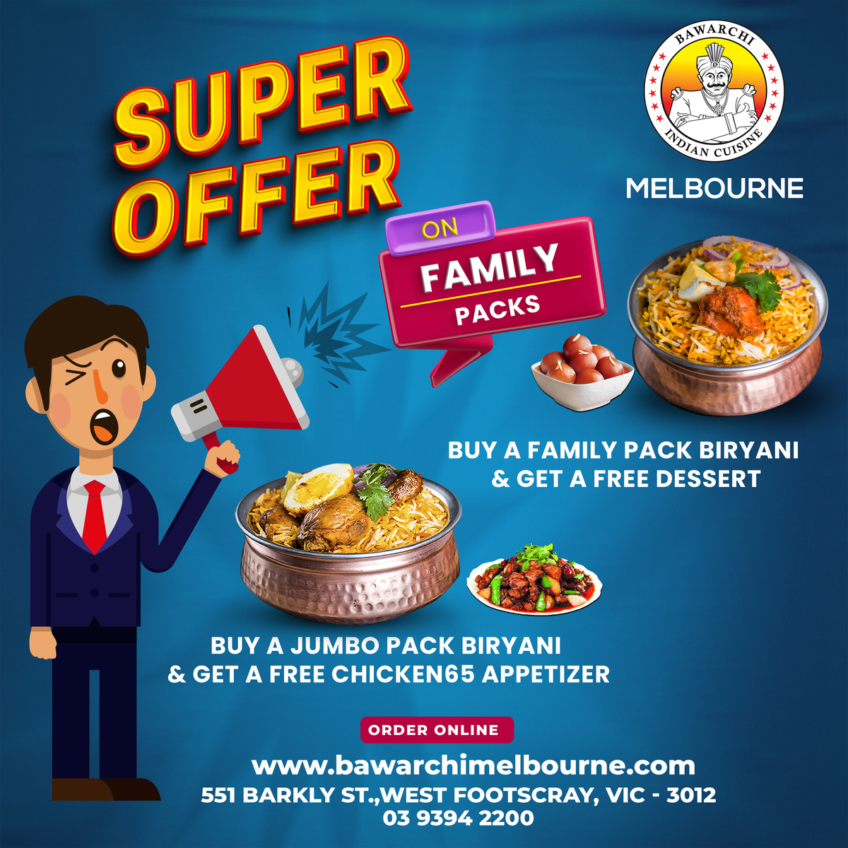 Special Offer On Family Packs