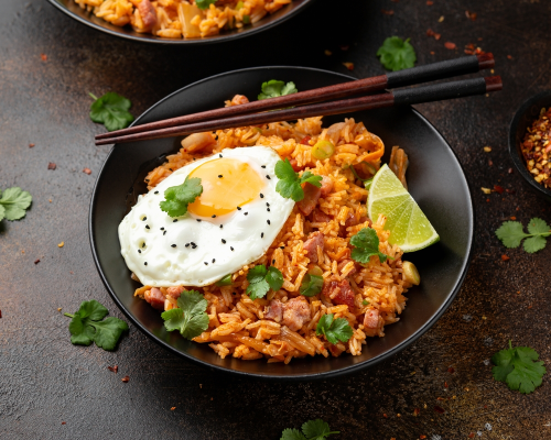 Kimchi fried-rice