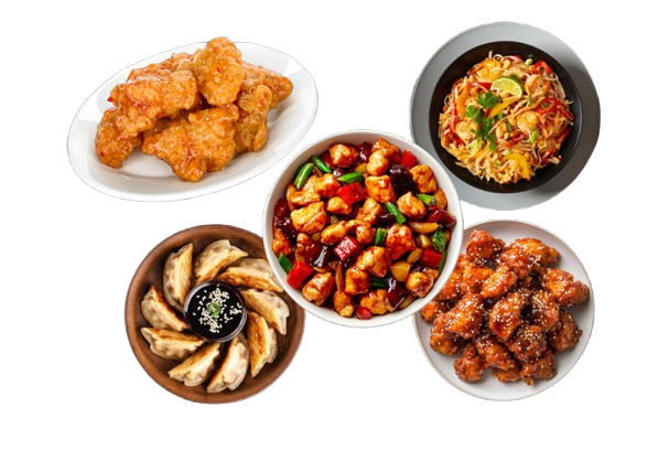 wok to bowl food