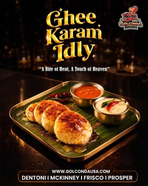 Ghee-Karam-Idli