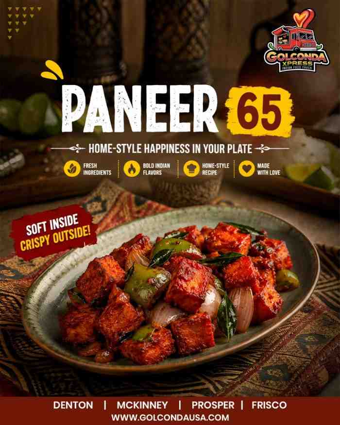 Paneer 65
