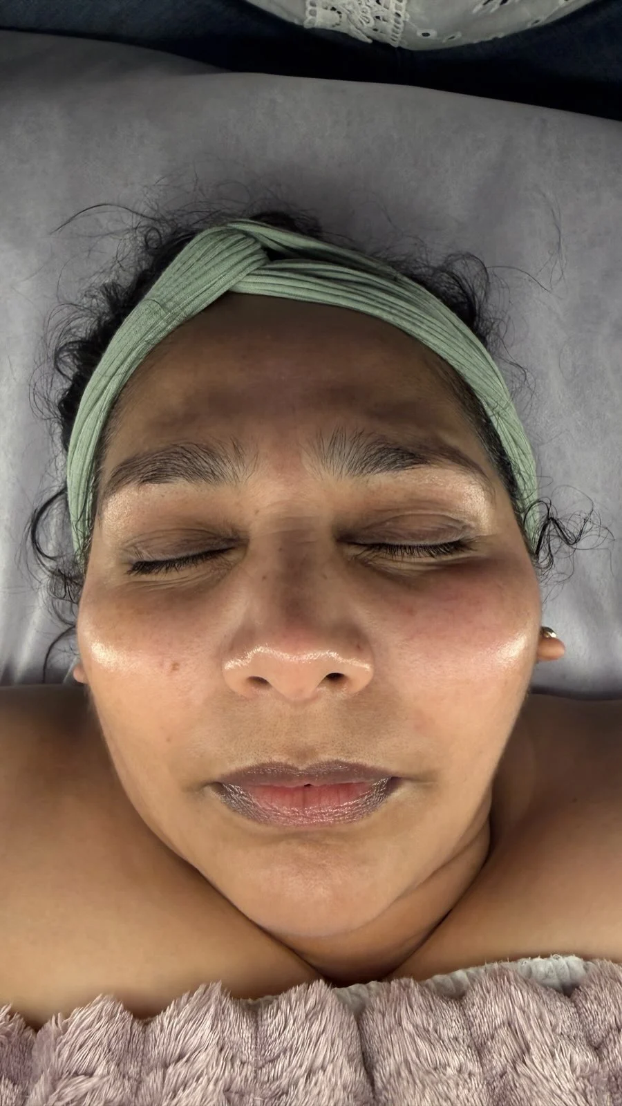Facial treatment at BLK BMR Skin Bar in Albuquerque